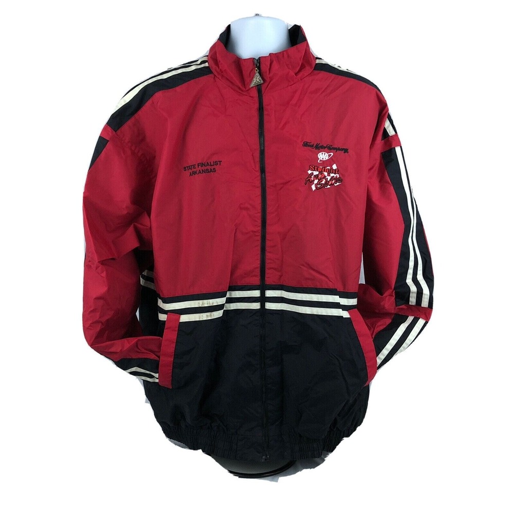 Ford Motor Company Student‎ Auto Skills Jacket By Speed Zone Size 2XL Coat